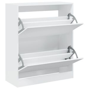 vidaXL Botn&iacute;k biely 80x34x96,5 cm kompozitn&eacute; drevo