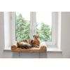 415654 Kerbl Windowsill Cat Bed Beige 36x56 cm 82656