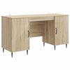 vidaXL St&ocirc;l Dub sonoma 142,5 x 50 x 75 cm Kompozitn&eacute; drevo