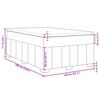 vidaXL Boxspring posteľ s matracom sivohned&aacute; 120x190 cm l&aacute;tka