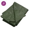 vidaXL Plachta 180 g/m&sup2; 3x3 m zelen&aacute; HDPE