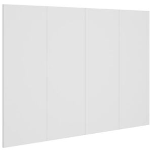 vidaXL Čelo postele biele 120x1,5x80 cm spracovan&eacute; drevo