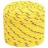 vidaXL Viac&uacute;čelov&eacute; &uacute;žitkov&eacute; lano 18 mm 50 m Žlt&aacute; PP
