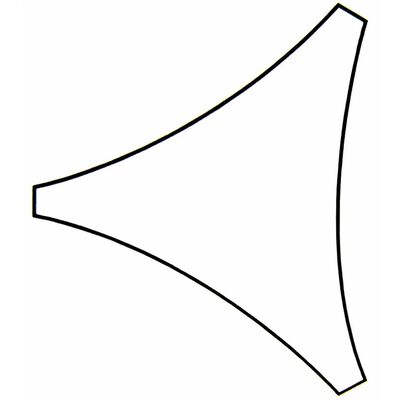 Perel Tieniaca plachta trojuholníková 3,6 m krémová GSS3360