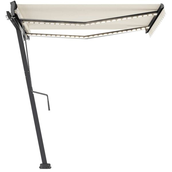 vidaXL Samostatne stojaca automatick&aacute; mark&iacute;za 350x250 cm kr&eacute;mov&aacute;