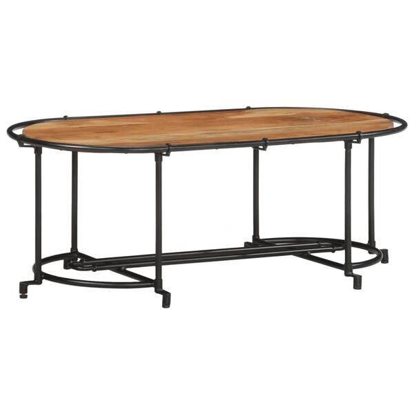 vidaXL Konferenčn&yacute; stol&iacute;k 110x55x40 cm, ak&aacute;ciov&yacute; mas&iacute;v