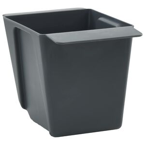vidaXL Kvetinov&eacute; boxy pre euro palety 24 ks Siv&aacute; 13,5 x 9 x 9,5 cm