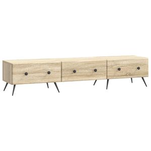 vidaXL TV skrinka Dub sonoma 147 x 34,5 x 30 cm Kompozitn&eacute; drevo
