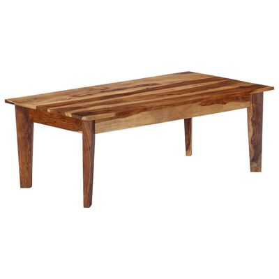 vidaXL Konferenčný stolík 110x60x40 cm masívne sheeshamové drevo