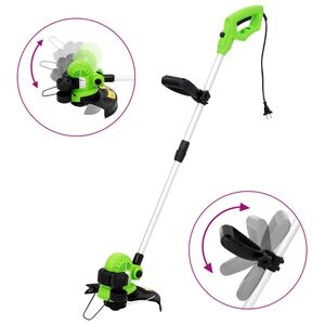 vidaXL Elektrick&yacute; teleskopick&yacute; orez&aacute;vač tr&aacute;vnika 29 cm 550 W
