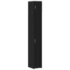 vidaXL &Uacute;ložn&yacute; kabinet so policami Čierny dub 30 x 42,5 x 225 cm