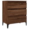 vidaXL Komoda hned&yacute; dub 60x35x70 cm spracovan&eacute; drevo