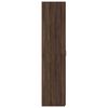 vidaXL Vysoká skrinka, hnedý dub 40x42,5x185 cm, kompozitné drevo