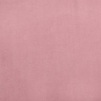 vidaXL Pelech pre psa, ružový 100x50x21 cm, zamat