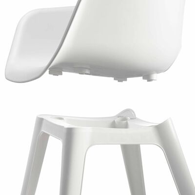 Keter Vonkajšie stoličky Akola 2 ks, biele
