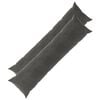 vidaXL Poťah na podložku 2 pcs HEERLEN Tmavosiv&aacute; 40 x 145 cm Zamat