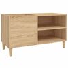 vidaXL Skrinka na platne dub sonoma 84,5x38x48 cm kompozitn&eacute; drevo