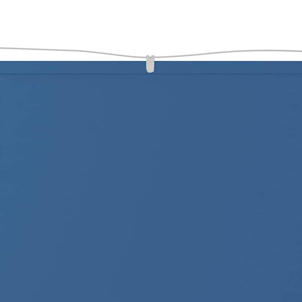 vidaXL Vertik&aacute;lna mark&iacute;za modr&aacute; 140x1200 cm oxfordsk&aacute; l&aacute;tka