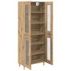 vidaXL Highboard Remeseln&yacute; dub 69,5 x 34 x 180 cm Kompozitn&eacute; drevo