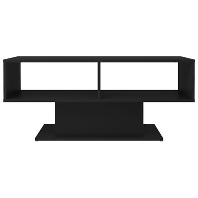 vidaXL Konferenčný stolík čierny 103,5x50x44,5 cm drevotrieska