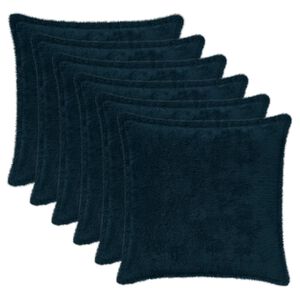 vidaXL Poťah na podložku 6 ks HOUTEN N&aacute;morn&iacute;cka modr&aacute; 30 x 30 cm
