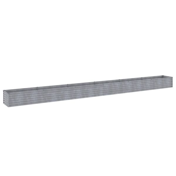 vidaXL Vyv&yacute;&scaron;en&yacute; z&aacute;hradn&yacute; z&aacute;hon 580x50x36 cm, cortenov&aacute; oceľ