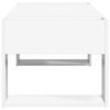 vidaXL Konferenčn&yacute; stol&iacute;k Biela 110 x 50 x 41 cm Kompozitn&eacute; drevo