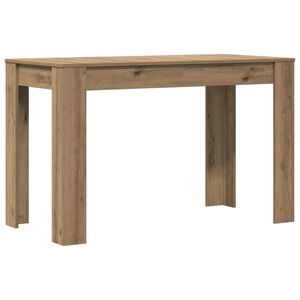 vidaXL Jed&aacute;lensk&yacute; st&ocirc;l Dub Artisan 120x60x76 cm Kon&scaron;trukt&eacute;rske drevo
