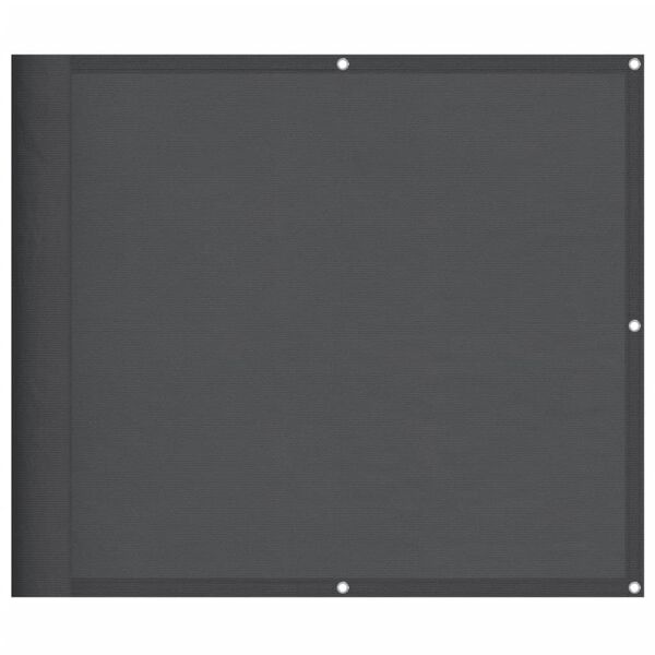 vidaXL Balk&oacute;nov&aacute; z&aacute;stena antracitov&aacute; 90x1000 cm 100 % polyester oxford