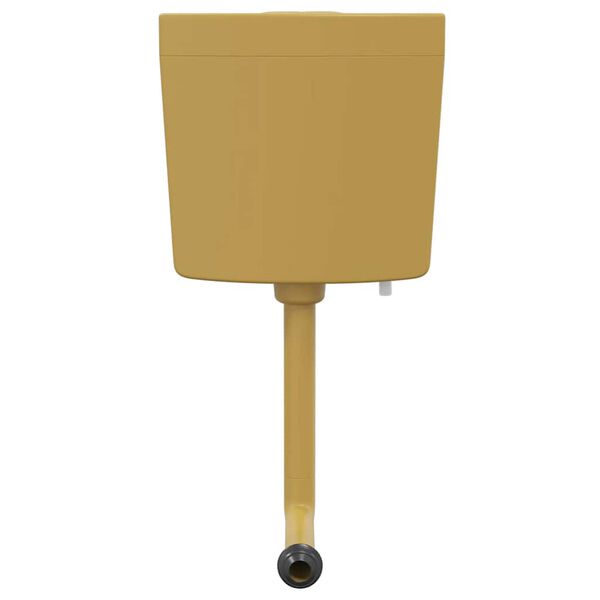 vidaXL WC nádržka so spodným prívodom vody 3/6 l, kari