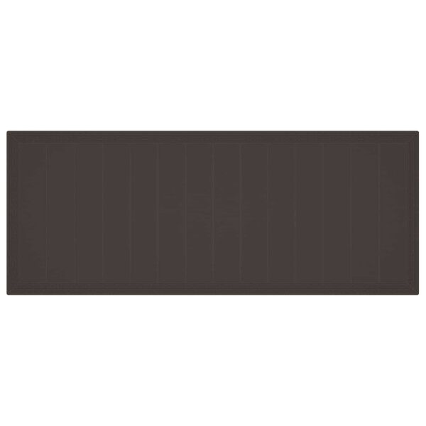 vidaXL Z&aacute;hradn&yacute; jed&aacute;lensk&yacute; set 11 pcs Hned&aacute; Polypropyl&eacute;n