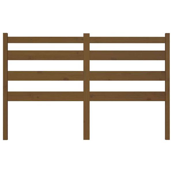 vidaXL Čelo postele medovo-hned&eacute; 166x4x100 cm mas&iacute;vna borovica