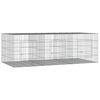 vidaXL 3-panelov&aacute; klietka pre kr&aacute;liky 163x79x54 cm pozinkovan&eacute; železo