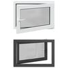 vidaXL Otočn&eacute; a sklopn&eacute; okno do suter&eacute;nu RISOR 90 x 60 cm PVC a sklo
