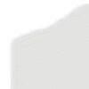 vidaXL Zadn&eacute; čelo s čelnou doskou Biela 90 cm Kompozitn&eacute; drevo
