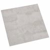 vidaXL Samo-lepiace podlahov&eacute; dosky Biela a &scaron;ed&aacute; 30,5 x 30,5 cm 20 ks