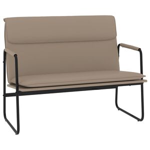 vidaXL Lavička kapuč&iacute;nov&aacute; 100x64x80 cm umel&aacute; koža