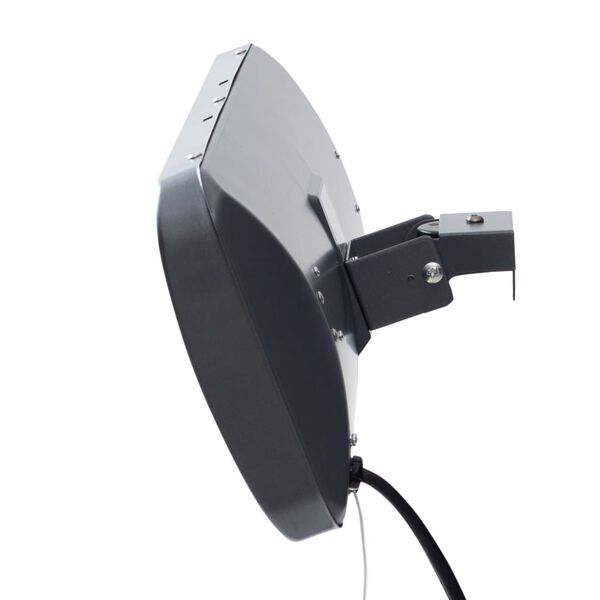 Sunred Terasový nástenný ohrievač Lugo sivý kremíkový 2000 W