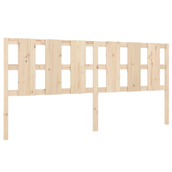 vidaXL Čelo postele 205,5x4x100 cm mas&iacute;vna borovica