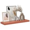 vidaXL Stenn&aacute; polica 4 pcs Červen&aacute; 90 x 23,5 x 4 cm Kompozitn&eacute; drevo