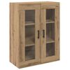vidaXL Highboard Remeseln&yacute; dub 69,5 x 34 x 180 cm Kompozitn&eacute; drevo