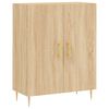 vidaXL Komoda dub sonoma 69,5x34x90 cm kompozitn&eacute; drevo