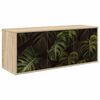 vidaXL N&aacute;stenn&yacute; TV kabinet ELBURG 102 x 33 x 40 cm Dub sonoma