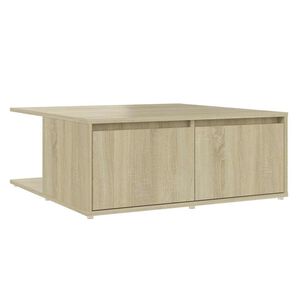 vidaXL Konferenčn&yacute; stol&iacute;k, dub sonoma 80x80x31 cm, kompozitn&eacute; drevo