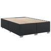 vidaXL Boxspring posteľ s matracom čierny 140x190 cm umelá koža