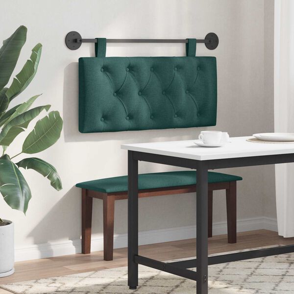 vidaXL Z&aacute;vesn&aacute; Čel&aacute; N&aacute;stenn&yacute; Tmavozelen&aacute; 100 x 55 x 7 cm l&aacute;tka