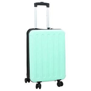 vidaXL Kufor so z&aacute;mkom M&auml;tovo zelen&aacute; 34 x 23 x 55.5 cm ABS plast