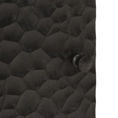 vidaXL Nočný stolík, čierny 50x33x60 cm, mangový masív