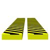 vidaXL Chr&aacute;niče hr&aacute;n 2 ks žlto-čierne 6x2x101,5 cm PU