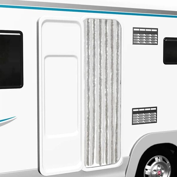 vidaXL Z&aacute;ves proti hmyzu bledosiv&yacute; a biely 56x185 cm ženilka